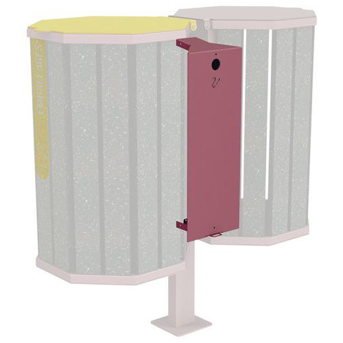 Cendrier Poubelle Chardonnay 100 L Urbecollect Alu Jaipur