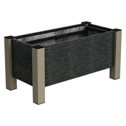 Jardinière Floralu 82x40x40 Cm Urbecosi - Ipra/alu Yazd