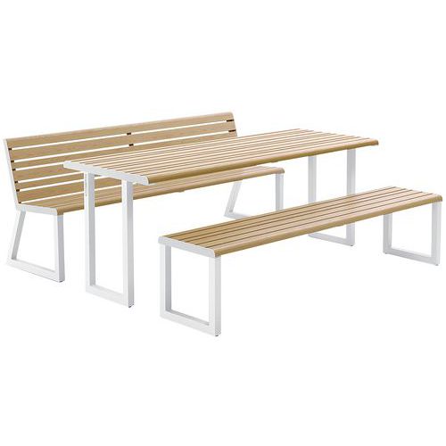 Urbantime - Table H24 Diemmebi - Mobilier d'extérieur design et résistant