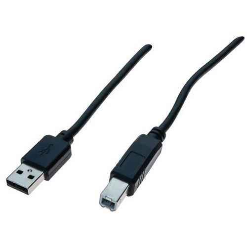 Cordon Usb 2.0 Type A / B Noir - 30m