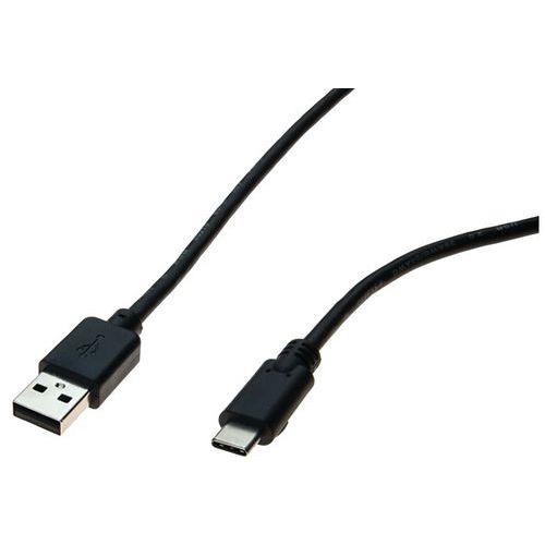 Cordon Usb 2.0 Type A / C Noir 10 M