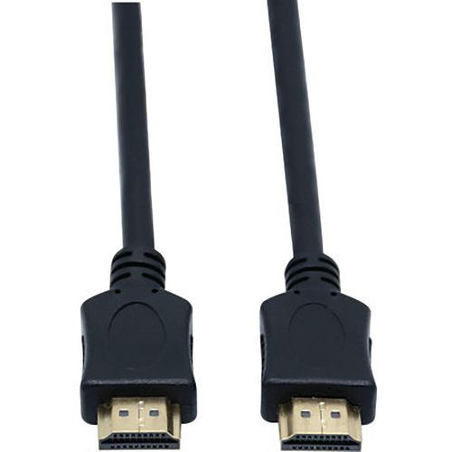 Cordon Hdmi Highspeed Avec Ethernet Or - 1m