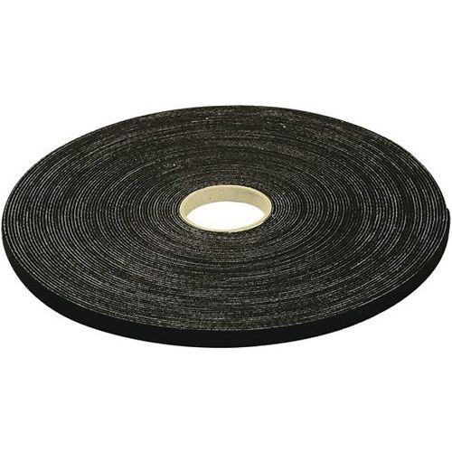 Rouleau De Lien Auto-agrippant Largeur 10 Mm - Noir - 20 M
