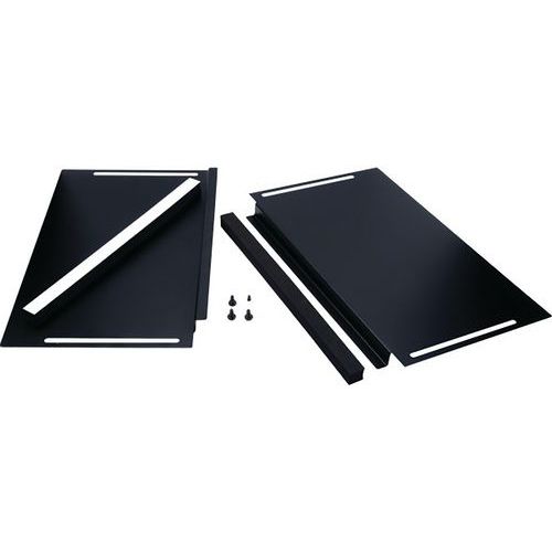 Ekivalan Entrée De Câbles Coulissante Noir Pour Fond De Baie