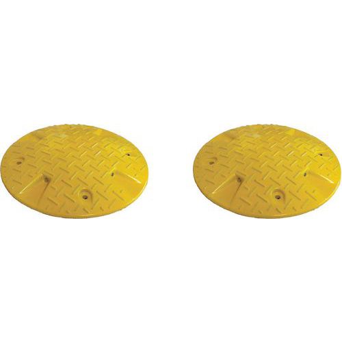 Kit De Ralentisseur Rond Ø425x50mm Jaune