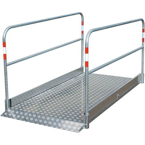 Passerelle Aluminium Largeur: 100 M Longueur: 220 M