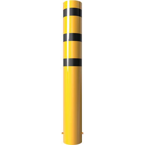 Borne Acier Ø 273 X 5 Mm à Bétonner Jaune / Noir L2000 Mm