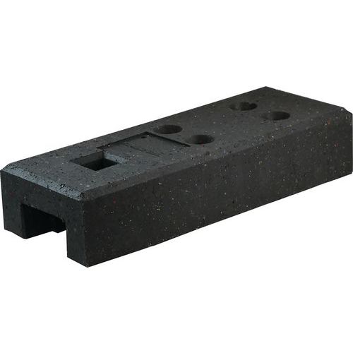 Socle Pour Clôture Mobile L 685 H135 L:250 Mm A