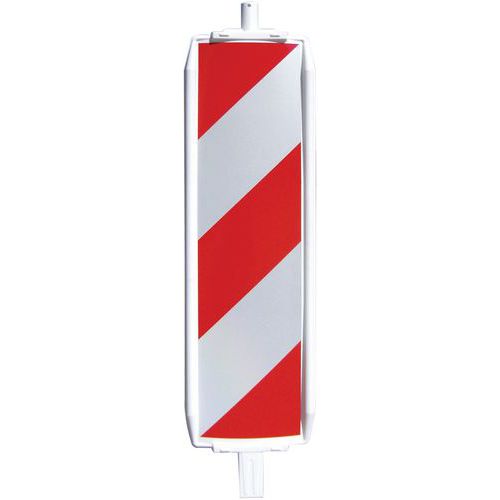 Balise Plastique Type 60 Ø42 Mm Classe 1 Rouge/blanc
