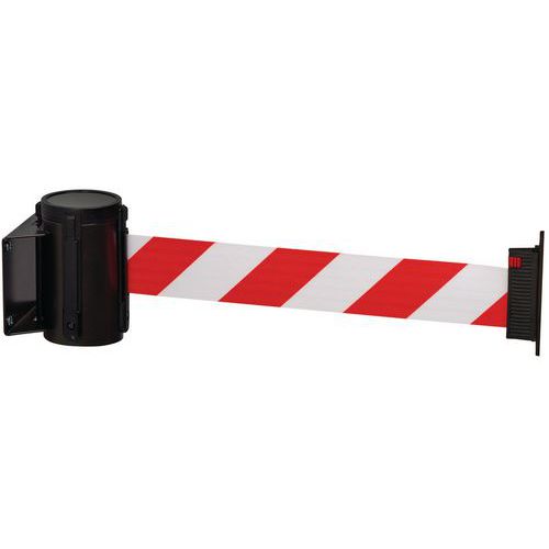 Support Mural Gris à Sangle Paceo - 3 M - Rouge / Blanc