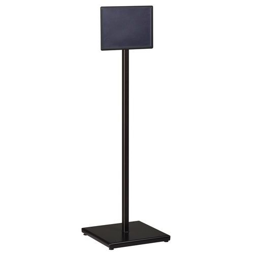 Panneau D'information Gris A4 Horizontal Sur Pied Indik