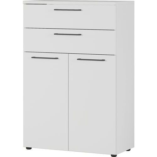 Armoire De Bureau Verrouillable Gw-agenda - 120cm - Gris