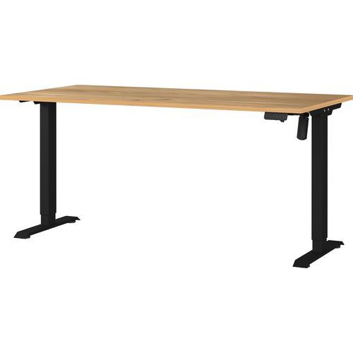 Bureau Réglable Électrique Gw-boras - 160cm - Chêne