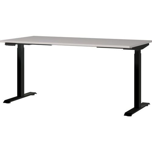 Bureau Réglable Électrique Gw-jet - 160cm - Cachemire/noir
