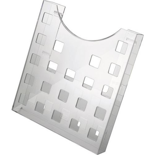 Lot de 5 - Porte-brochures The Grid - A4 - Transparent