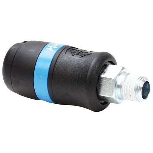 Raccord Rapide De Sécurité Filetage Mâle 1/4