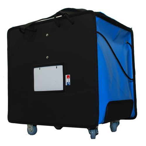 Outils Oceans - Sac de liaison bleu avec roulettes et laisse - 480x440x340mm - Idéal pour le transport