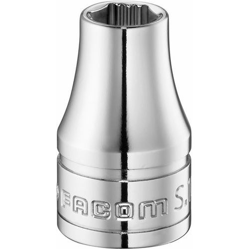 Facom - Douille 1/2 6 pans OGV Grip 8 mm - Finition Chromée - Haute Précision