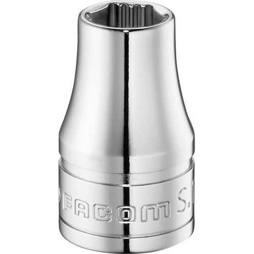 Facom - Douille 1/2 6 pans OGV Grip 11 mm - Finition Chromée - Haute Précision