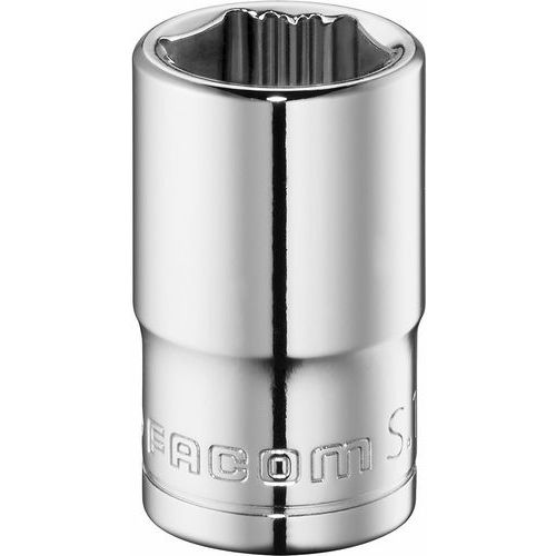 Facom - Douille 1/2 6 pans OGV Grip 16 mm - Chromée - Haute Précision