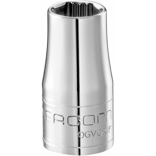 Facom - Douille 1/4 6 pans OGV Grip 6 mm - Finition Chromée - Outillage à main de précision