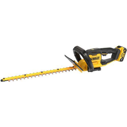 DEWALT Taille haies 55 cm &eacute;cartement de 19 mm XR 18V 5 Ah Li-ion  DCMHT562P1-QW