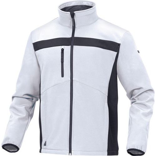 Veste Softshell Blanc/gris M Lulea2