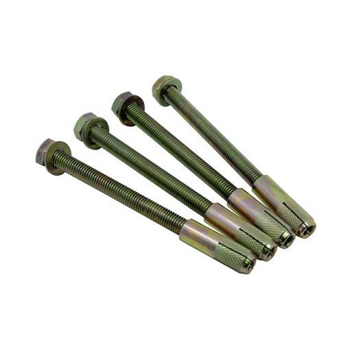 Viso - Boulon et cheville de fixation béton - Acier - Lot pour voirie