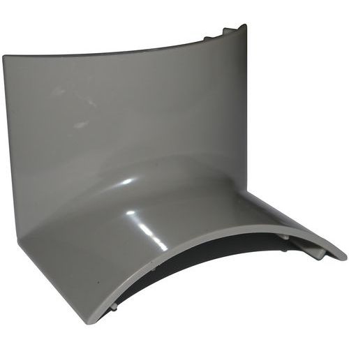 Jonction Horizontale-verticale Pour Goulotte Pg12 Grise