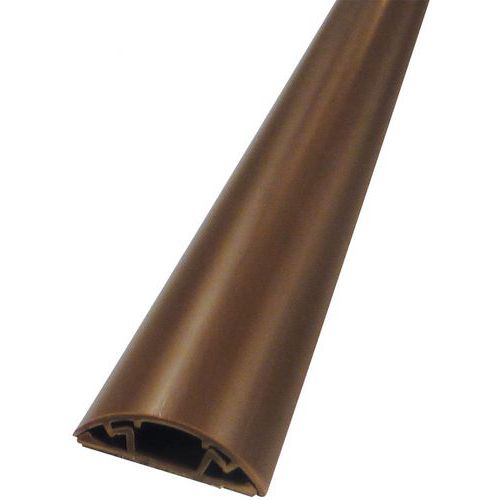 Goulotte Passe-câble Pvc Rigide Pg06a Marron - 2 M