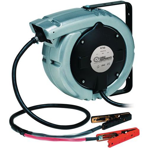 Enrouleur Rappel Auto Pour Charge De Batterie - 9m 2x9Â²