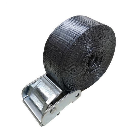 Ponsa - Sangle à boucle 50 mm 6 m Gris - Polyester - Norme EN 12195-2