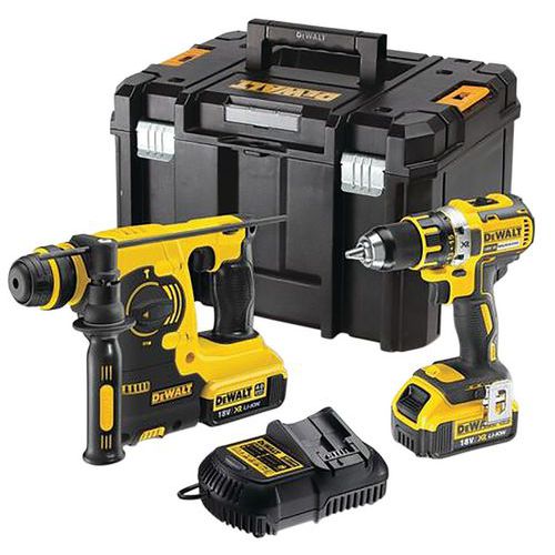 Kit 3 Outils Xr 18v 5ah Li-ion Brushless