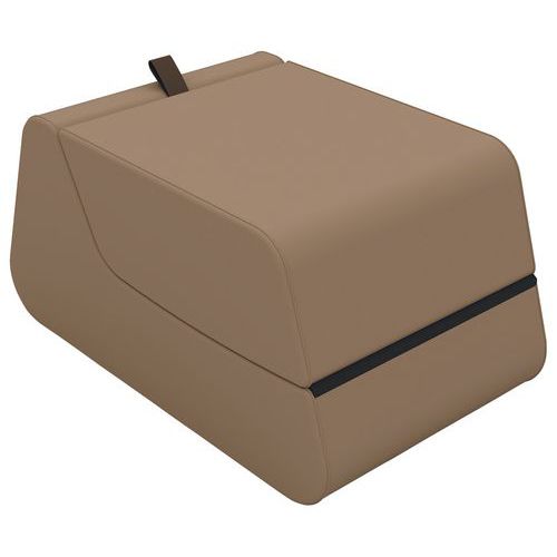 Pouf-lounge 2 En 1 Batbi Pvc Ginko Terre