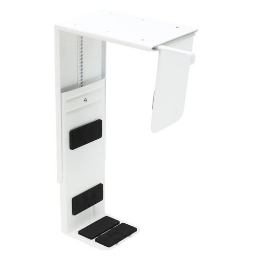 Manutan Expert - Support unité centrale blanc - Charge 30kg - Acier - Bureau Organisé