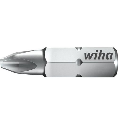 Wiha - Embout Standard Phillips PH2 - 25mm - 1/4 pouce - Haute Précision