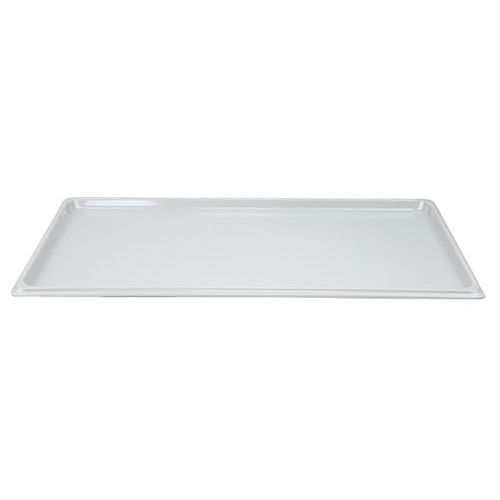 Plats Mélamine - Gn 1/1 - 53 X 32.5 X 2 Cm - Blanc