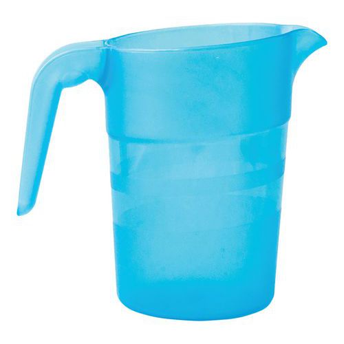 Pichets Copolyester 15 L Sans Couvercle - Bleu Transparent