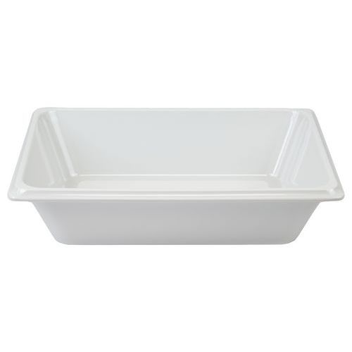 Bacs Mélamine - Gn 1/5 26.5 X 20 X 6.5 Cm - Blanc