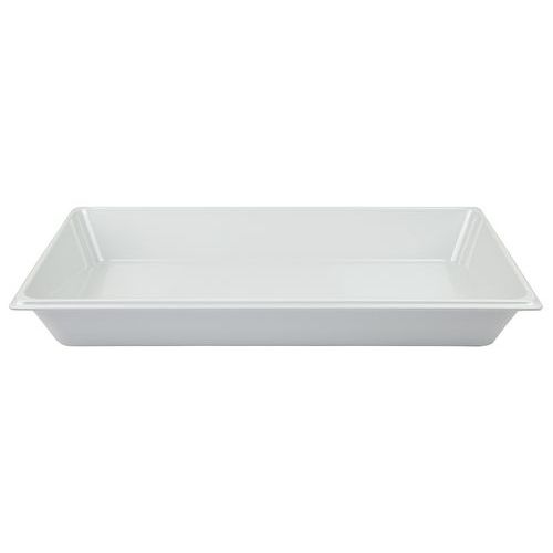 Bacs Mélamine - Gn 3/4 48.7 X 26.5 X 6.5 Cm - Blanc