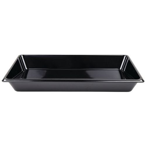 Bacs Mélamine - Gn 3/4 48.7 X 26.5 X 6.5 Cm - Noir