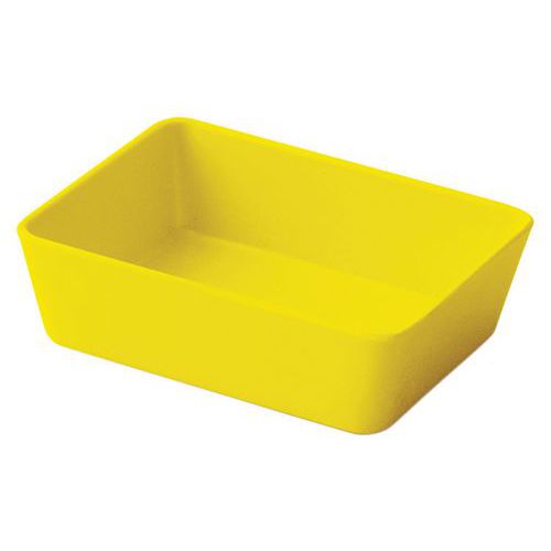 Barquettes 10 X 75 Cm Mélamine - Jaune