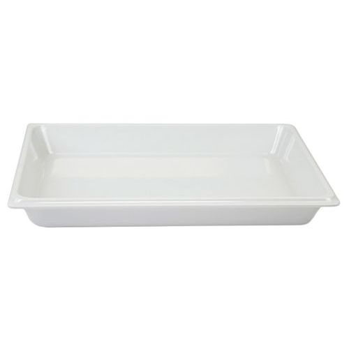 Plats Mélamine - Gn 1/2 - 26.5 X 32.5 X 4 Cm - Blanc