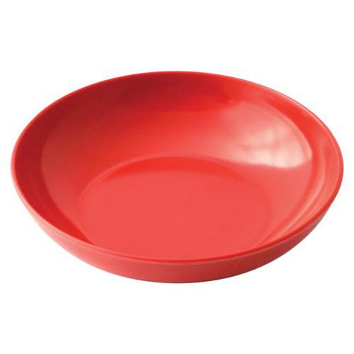 Coupelles Mélamine - Ø 135 Cm - Rouge
