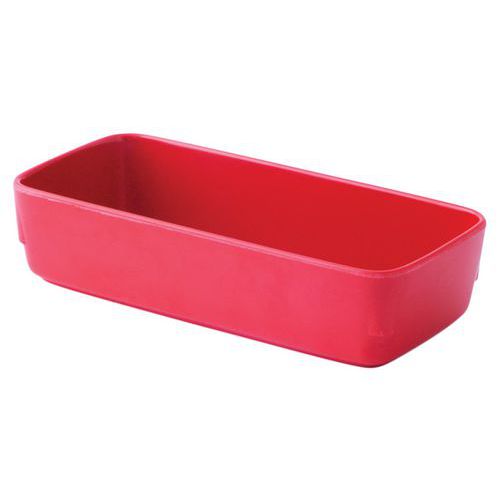 Raviers Rectangulaires 155 X 7 Cm - Mélamine - Rouge