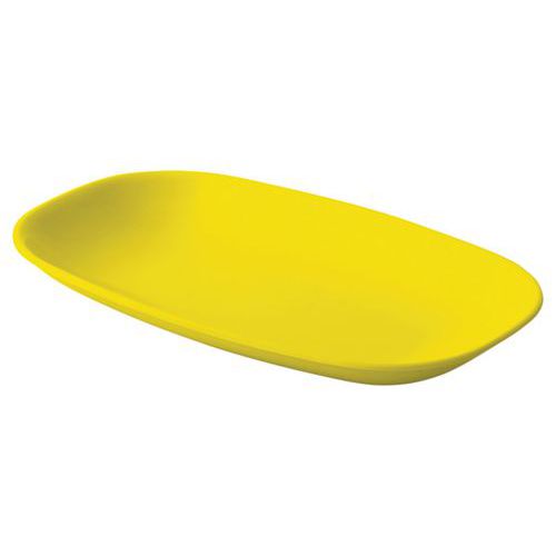 Raviers Ovales 175 X 11 Cm - Mélamine - Jaune