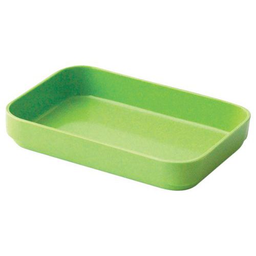 Raviers Rectangulaires 13 X 9 Cm - Mélamine - Verte