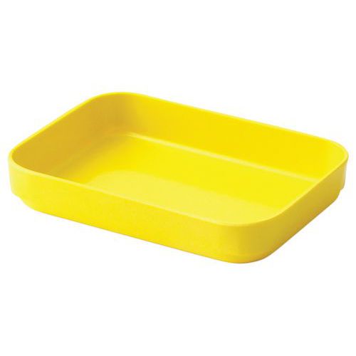 Raviers Rectangulaires 13 X 9 Cm - Mélamine - Jaune