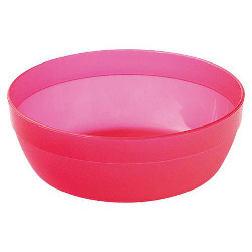 Coupelles Rondes Polypropylène 60 Cl - Translucide Rouge