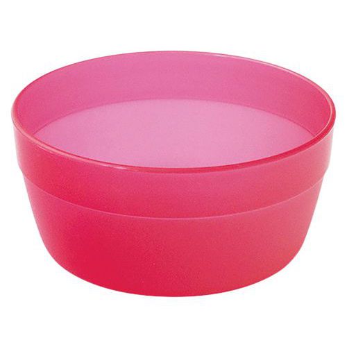 Coupelles Rondes Polypropylène 45 Cl - Translucide Rouge